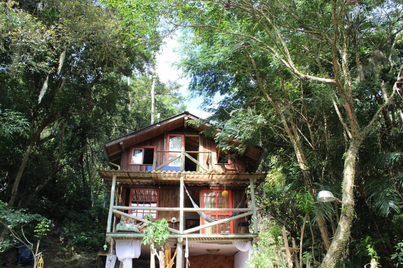 Cabana Magica Praia E Floresta, Vale Da Utopia, Pinheira Guarda do Embau Exterior photo